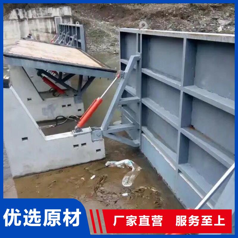 【钢闸门液压翻板闸坝用心做产品】