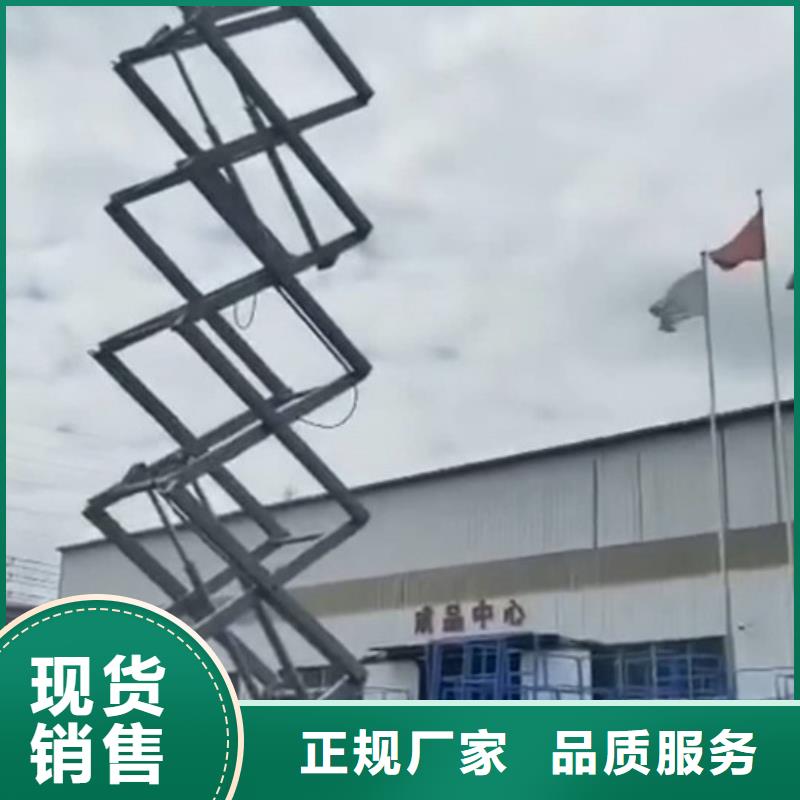 移动剪叉式高空作业平台厂家导轨式液压货梯源厂定制