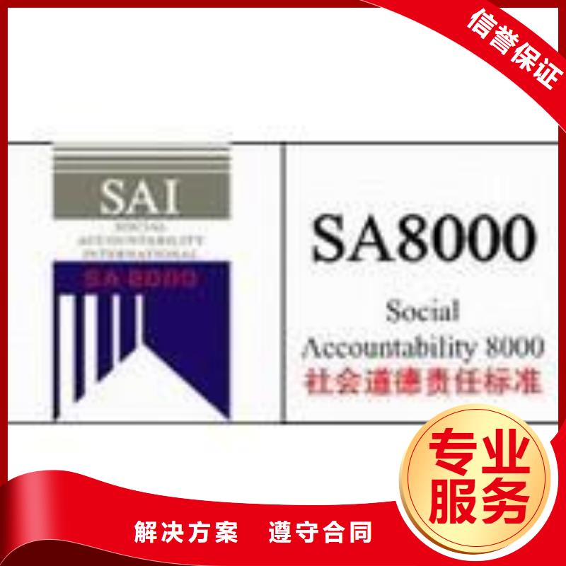 SA8000认证ISO13485认证高性价比