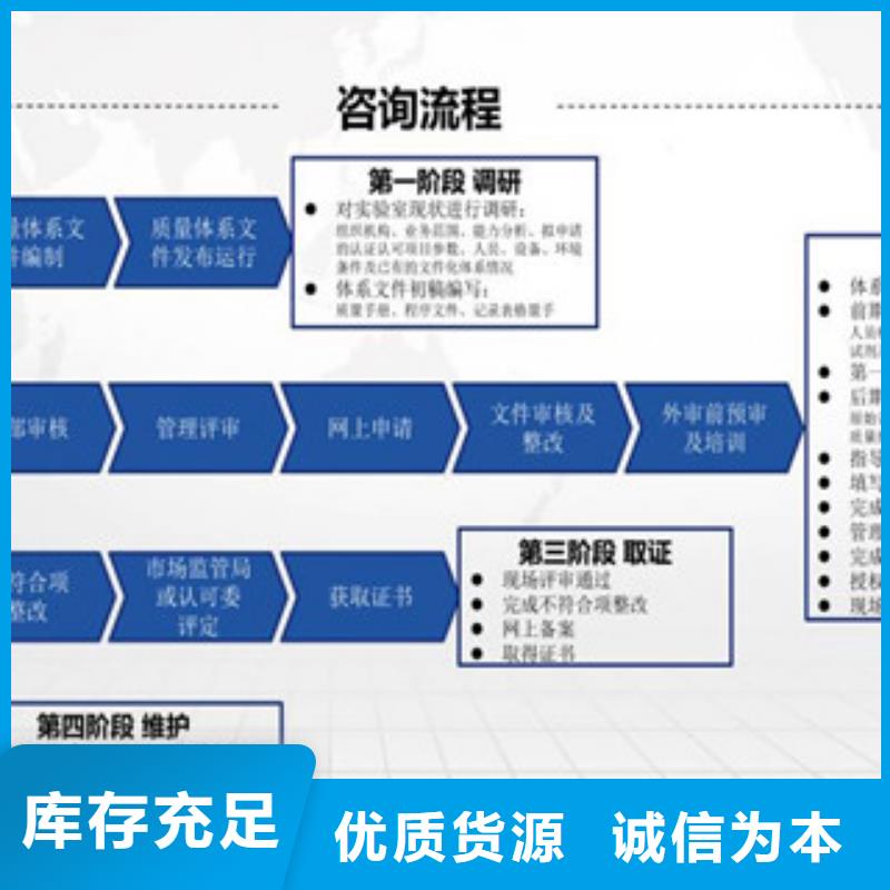 CMA资质认定-【实验室认可】大库存无缺货危机