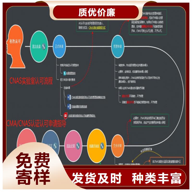 CNAS实验室认可CMA申请过程厂家直营