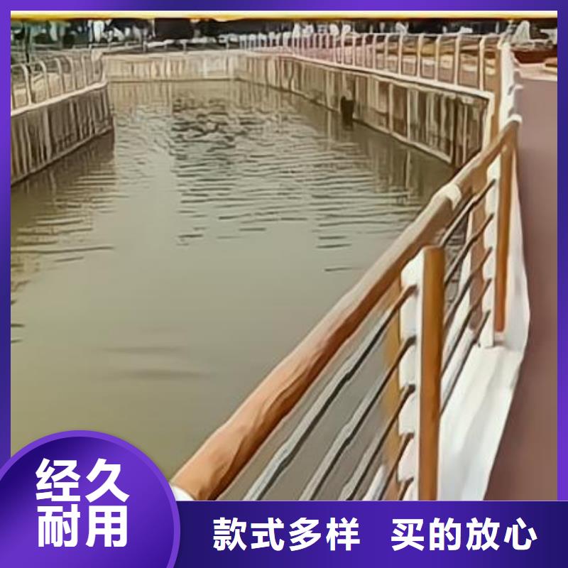 灯光河道护栏栏杆河道景观铁艺栏杆来图加工定制