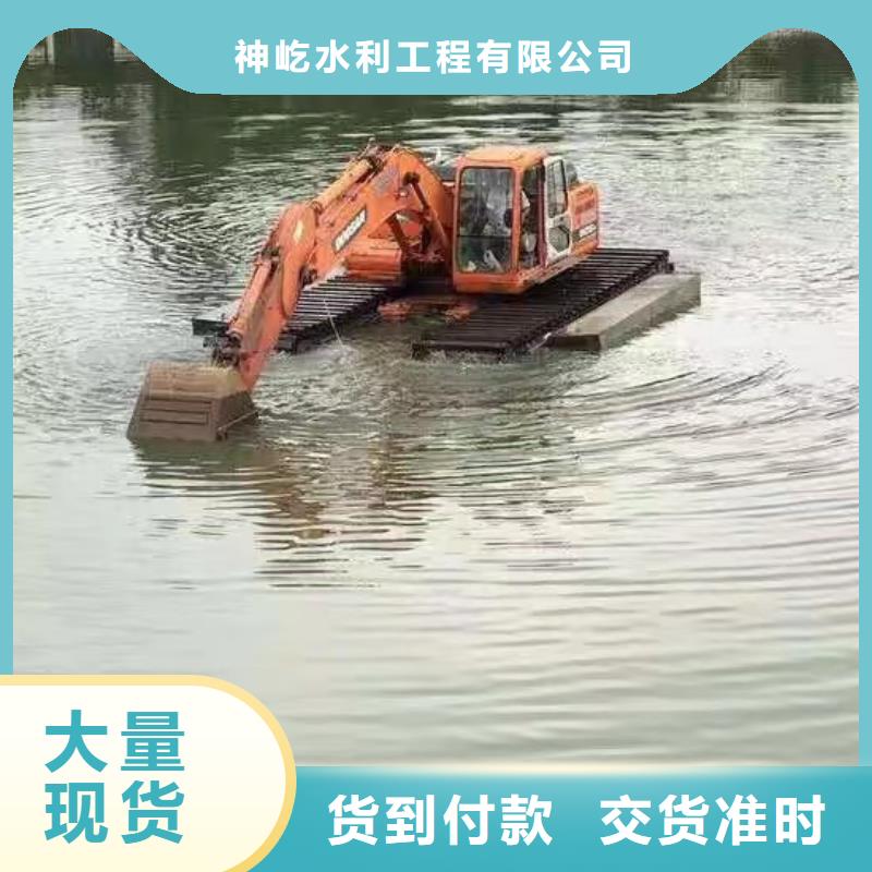 水上挖掘机出租-河道清淤设备匠心制造