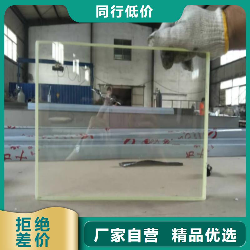 铅玻璃400*600mm来厂实地考察