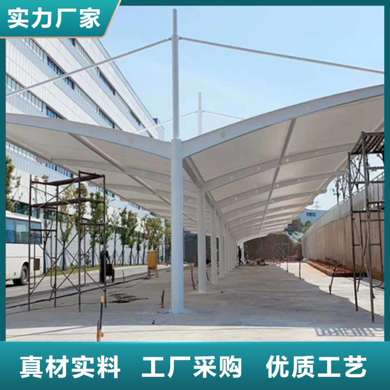 自行车停车棚房地产精神堡垒厂家直营