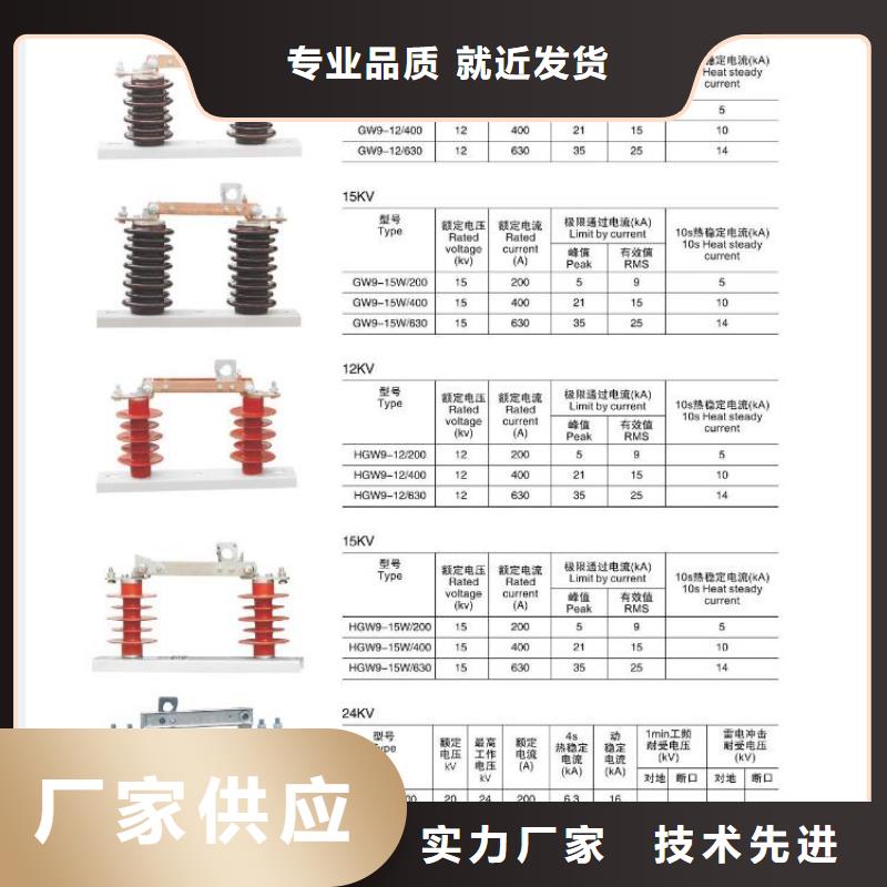 【高压隔离开关跌落式熔断器厂家高标准高品质】