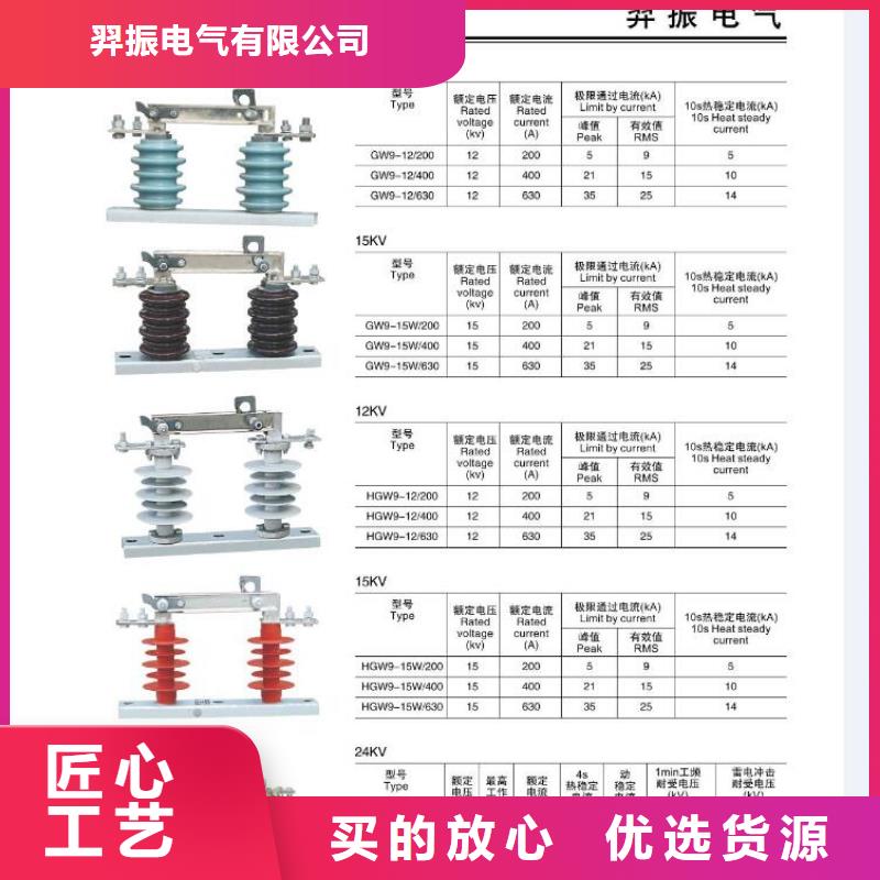 高压隔离开关【金属氧化物避雷器】保质保量