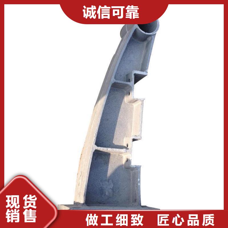 桥梁护栏立柱,镀锌管景观护栏多种规格供您选择