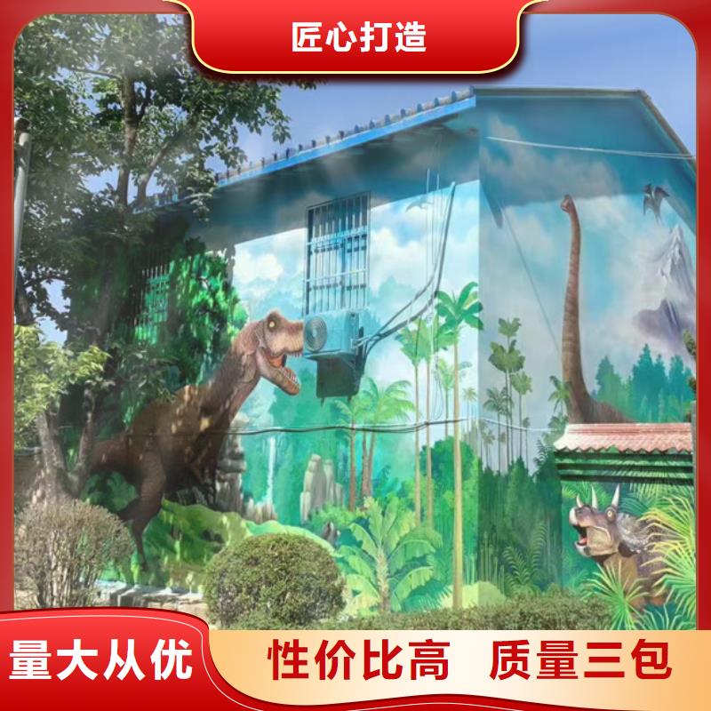 墙绘彩绘手绘墙画壁画墙体彩绘-古建筑彩绘技术先进