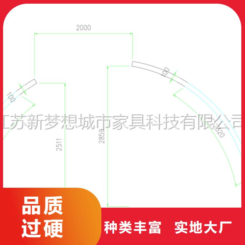 宣传栏不锈钢公交站台自有生产工厂