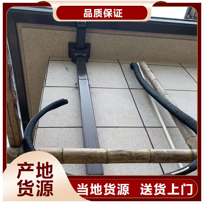 成品天沟金属圆形雨水管检验发货