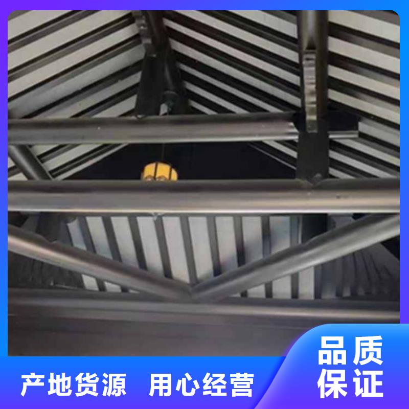 古建亭廊铝古建栏杆精工打造