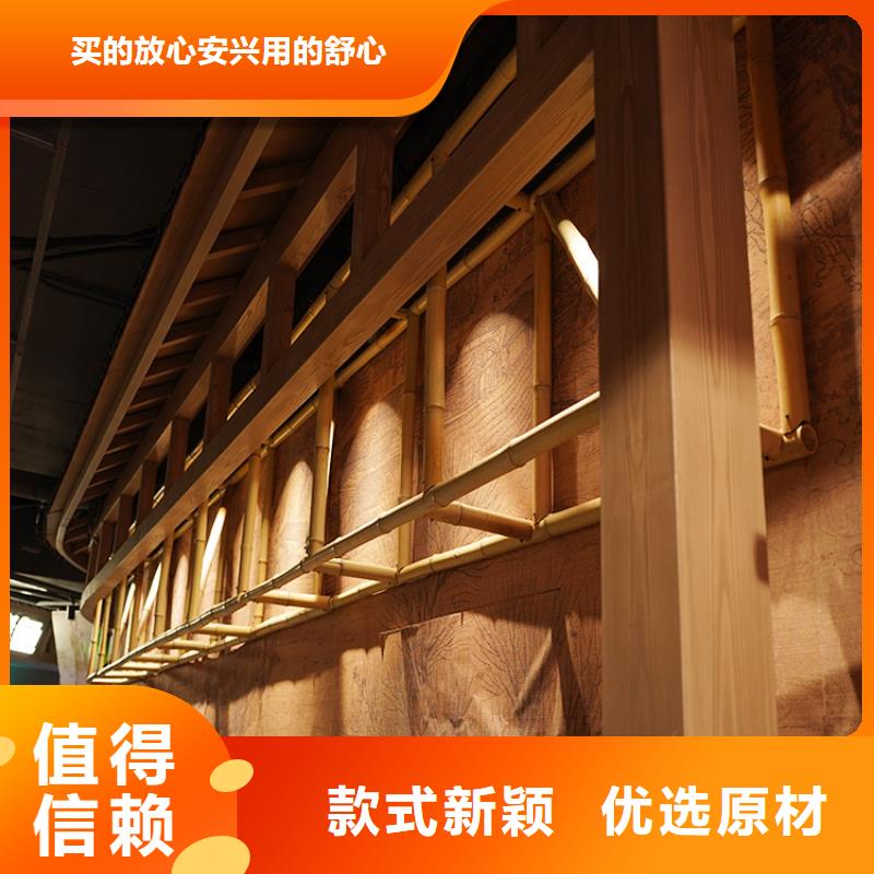 安徽当地(华彩)廊架长廊木纹漆全包施工价格支持定制
