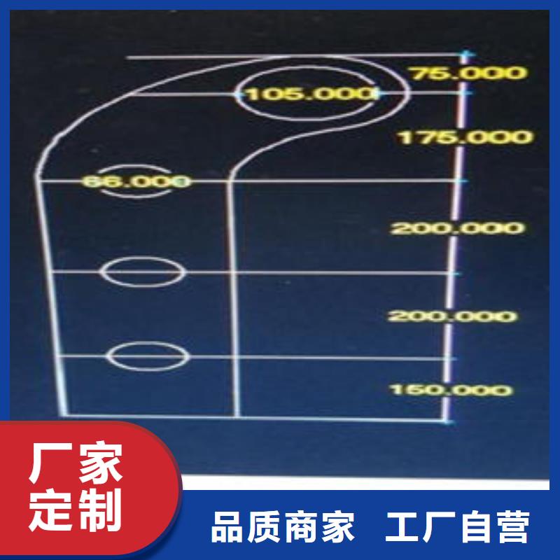 Q235材质钢板立柱切割_【201不锈钢复合管护栏厂家】优质货源