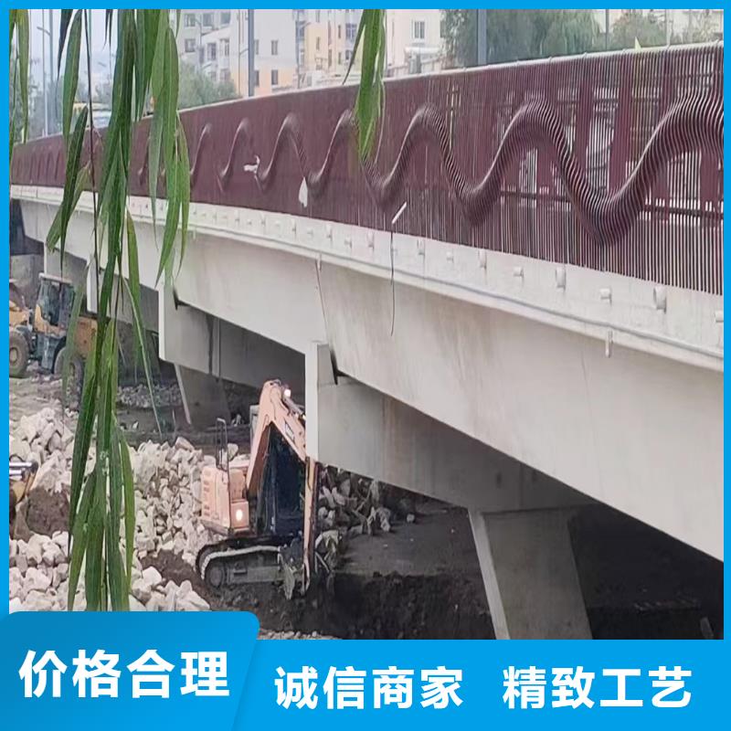 Q355B景区桥梁护栏安装技术先进桥梁防撞护栏